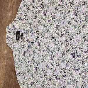 Bruun & Stengade Modern Fit Floral Dress Shirt 16.5‎ 42